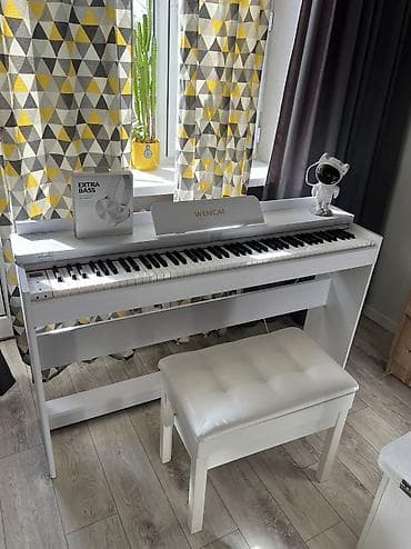 ямаха музыкальный инструмент: Полноактавное акустическое пианино, вы получите вместе с банкеткой — 1