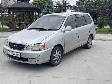багажник на крыше: Toyota Gaia: 2002 г., 2 л, Автомат, Бензин, Минивэн — 1