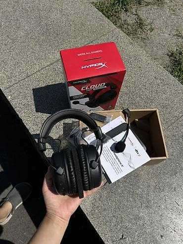 наушники hyperx cloud 2: Игровая гарнитура HyperX Cloud Core Wireless. 100% оригинал!!! — 3