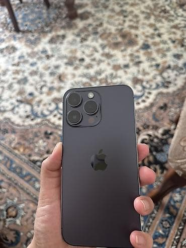poco c 40: IPhone 14 Pro Max, 256 ГБ, Deep Purple, Коробка, 87 % — 2
