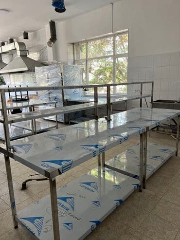 столовое оборудование: Стол, стеллаж, ванна моечная, котломойка, тостер, оборудование для — 24