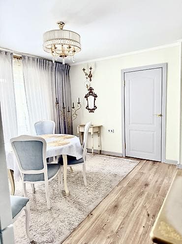 кызыл аскер гостиница: 60 м², 4 бөлмө, Жылуу пол — 5