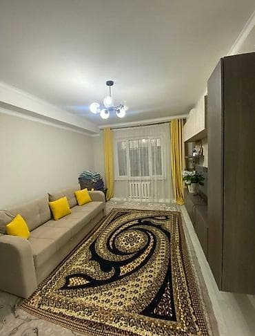 пл: 2 комнаты, 56 м², Восток-5 мкр 106 серия, Цокольный этаж этаж, Евроремонт — 1