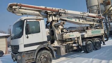 сколько стоит залить куб бетона бетономешалкой: Продаю Автобетононасос(помпа 32м) сатылат, Мерседес актрос 2005 — 1