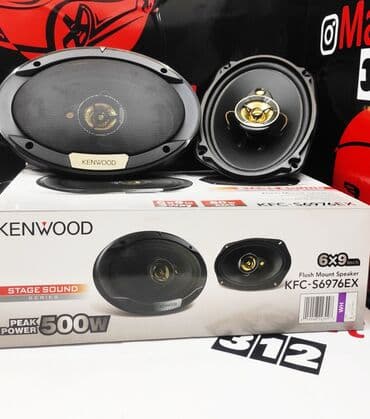 кенвуд: KENWOOD KFC-S6976EX Серия STAGE SOUND, оригинальные динамики размером — 7