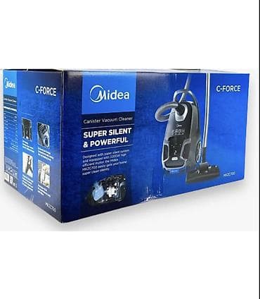 Пылесос Midea MKZC700 (C-Force) — мощный и тихий пылесос с мешком для