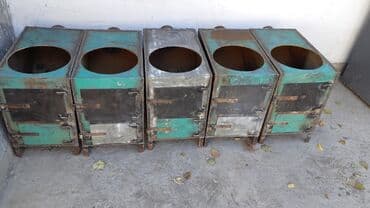 посуда для льда: Печка, печ буржуйка, толстый метал. Меш темир калын жакшы жазалган! — 8