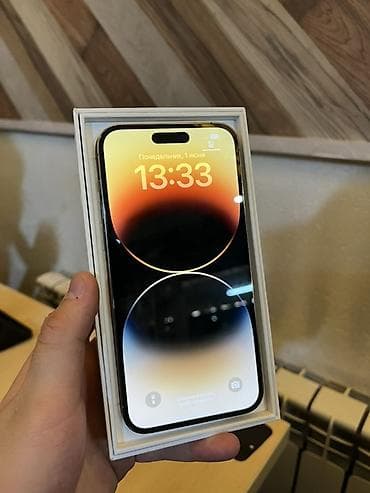 iphone 16 512: IPhone 14 Pro Max, Б/у, 256 ГБ, Золотой, Коробка, 75 % — 2