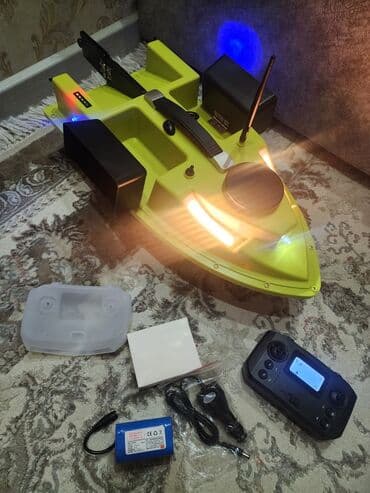 прикормочный кораблик с эхолотом и gps: Продаю новый прикормачный Кораблик модель 2024г с gps на 90 точек — 6