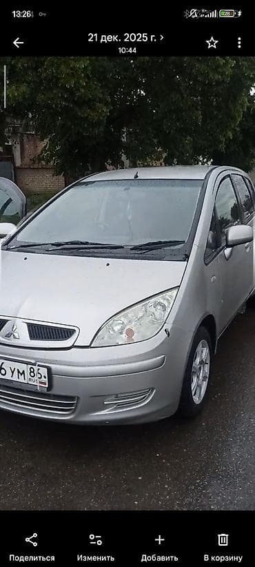 консоль марк 2: Mitsubishi Colt: 2002 г., 1.3 л, Вариатор, Бензин, Хэтчбэк — 2