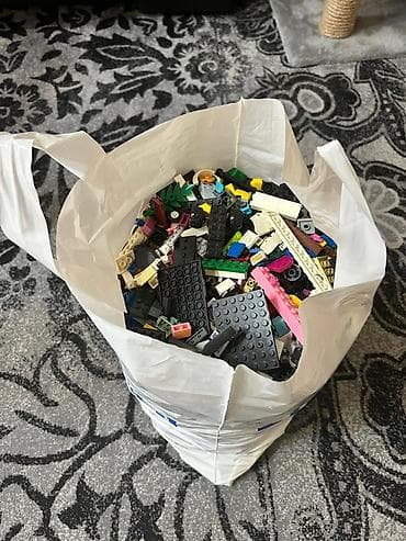 стро: Большой микс деталей LEGO (сыпучий лот) - Разнородные кубики и — 4