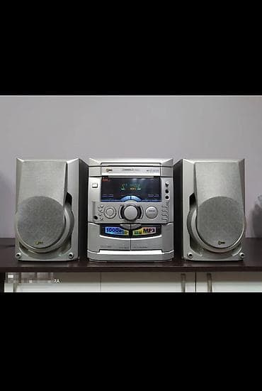 Другая аудиотехника: Это музыкальный центр LG FFH-375MV, отличающийся серебристым корпусом — 1