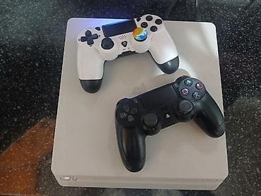 neta v pro: PS4 Slim прошитая 1ТБ. 21 игр на фото видно какие игры. Не грееться не — 1