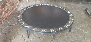 батуте: Батут Каркасный, Б/у — 1