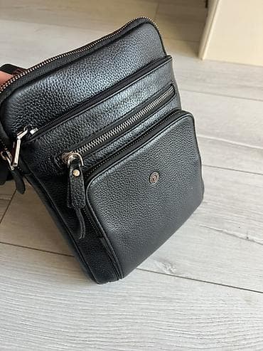 Классическая сумка, Butun, Турция, Материал: Натуральная кожа, Множество карманов, Мужские