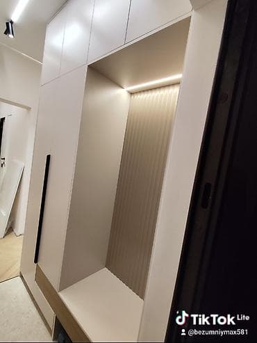 аламедин мебель: Ашкана гарнитуру, түсү - Ак, МДФ — 2