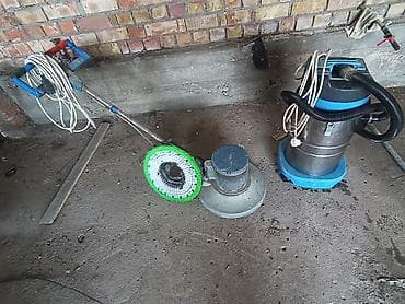 портативная автомойка: Ротор для ковры мытя и плисосс Состав: - Однодисковая поломоечная — 1