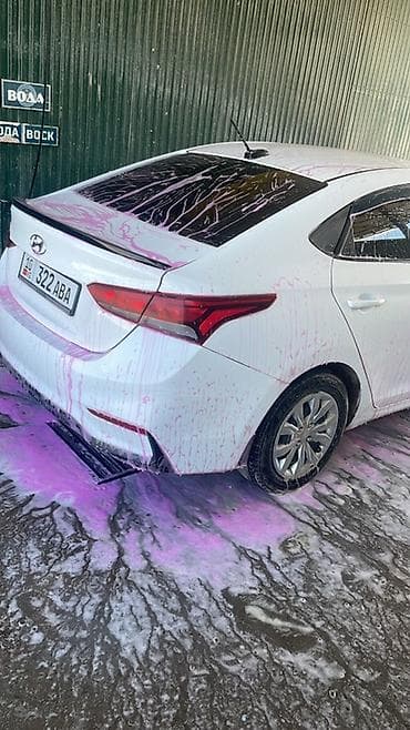Унаа: Hyundai Accent: 2018 г., 1.4 л, Кол менен иштөөчү, Бензин, Седан — 2