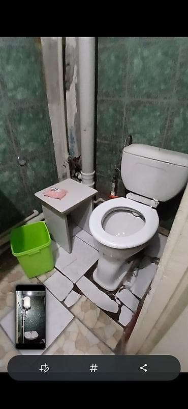 кварт: 2 комнаты, 46 м², ул. Масалиева-Монуева, 1 этаж, Свежий ремонт — 9