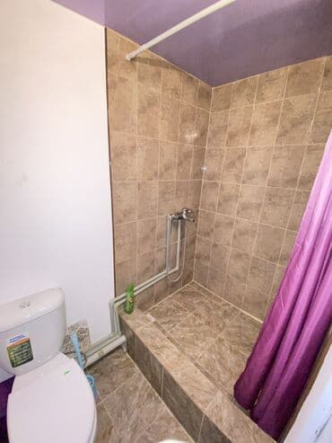 дома квартиры город кант: 1 комната, Душевая кабина, Постельное белье, Кондиционер — 3