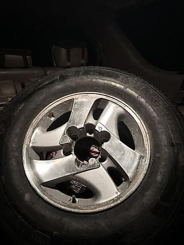 Колеса в сборе 265 / 70 / R 16, Б/у, Запаска, Внедорожные (АТ/МТ), отверстий - 6