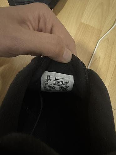 кеды найк: Мужские кроссовки, 43, Nike, Б/у, цвет - Черный, Самовывоз — 7