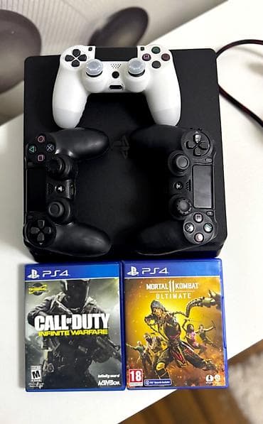 xbox slim: Срочно продаю свою PS4 Slim сатылат срочно PlayStation 4 + — 2