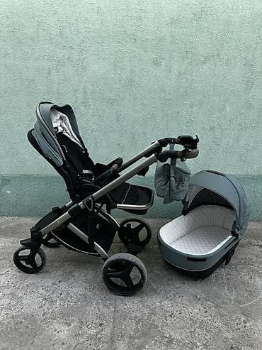 Универсальная коляска 2 в 1 (люлька + прогулочный блок) - — 3