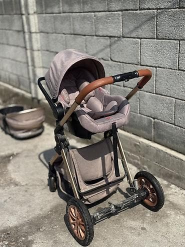 двойной велосипед: Продам коляску 2в1 (люлька + прогулочный блок). Хорошее состояние — 7