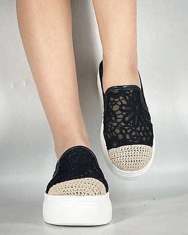 слипоны на высокой подошве женские: НОВЫЕ Женские легкие слипоны с эластичными перекрестными ремнями — 7