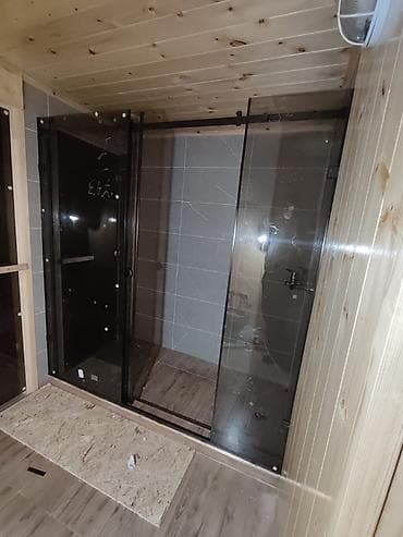 стеклобой: 🚿 Душевые перегородки из закаленного стекла 8 мм купить по низким — 8