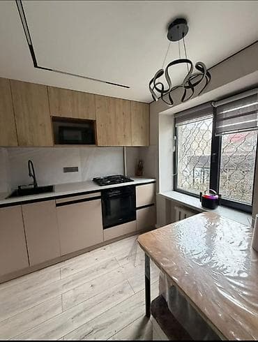 Квартиры: 3 комнаты, 55 м², Индивидуалка, Бишкек Парк ТРЦ Индивидуалка, 2 этаж, Евроремонт — 3