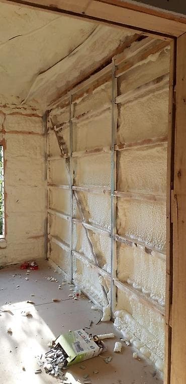 утепленные: Напыление теплоизоляции ППУ (пенополиуретаном) Профессиональная — 2