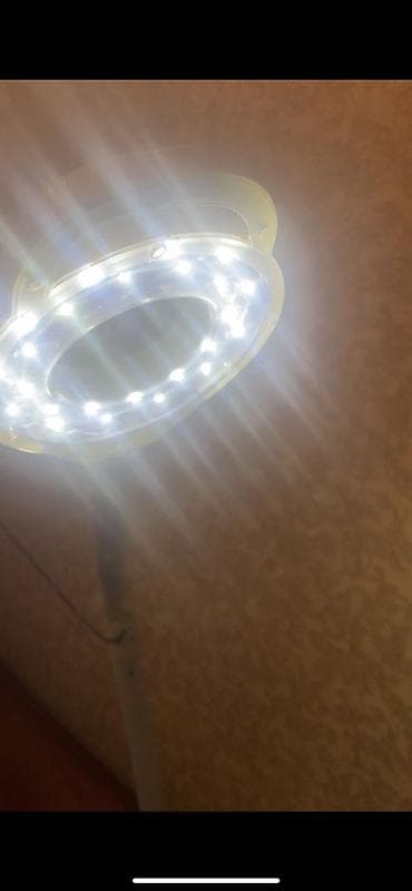 подсветка: Продаю Лампа косметолога .Б/У Напольная LED-лампа с кольцевой — 2