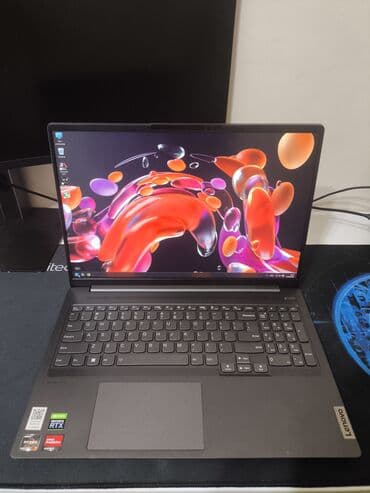 ультратонкий игровой ноутбук: Ультрабук, Lenovo, 16 ГБ ОЗУ, AMD Ryzen 7, 16 ", Б/у, Для работы, учебы, память NVMe SSD — 2