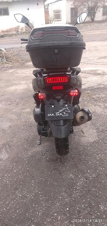 скутер м12: Макси-скутер Tank, 150 куб. см, Бензин, Б/у — 8