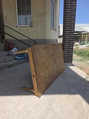 foldable table: Кухонный стол, Б/у, Прямоугольный, Нераскладной — 2