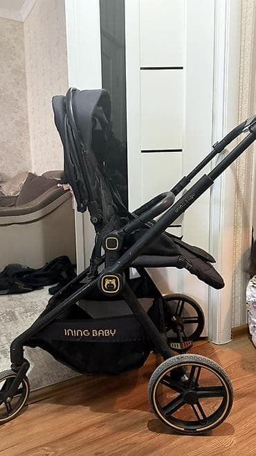 aimile коляска: Прогулочная коляска INING BABY (черная) — 1