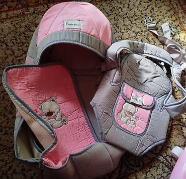 Коляски: Детский комплект для новорождённого: 1) Переноска-люлька Babito - — 1