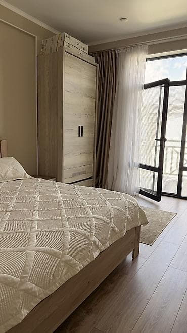 кыргызское взморье квартиры: Квартира, ЦО Chaika Resort, Сары-Ой, Барбекю, Детская площадка, Закрытый пляж — 7