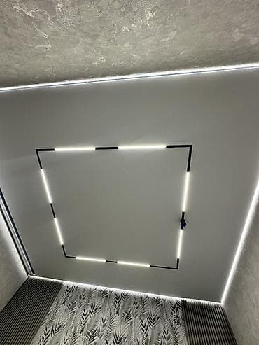 спринтер линия: Натяжной потолок Матовое Монтаж — 3