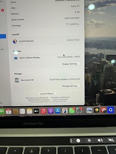 macbook pro m1 2020: Для лёгких задач, Б/у, Apple M1, ОЗУ, RAM: 8 ГБ — 4