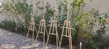 настольные наборы: Набор деревянных мольбертов-треног, идеально подходящих для — 3