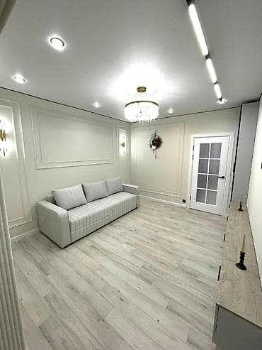 нур сити: 2 комнаты, 55 м², 106 серия, 4 этаж, Дизайнерский ремонт — 1