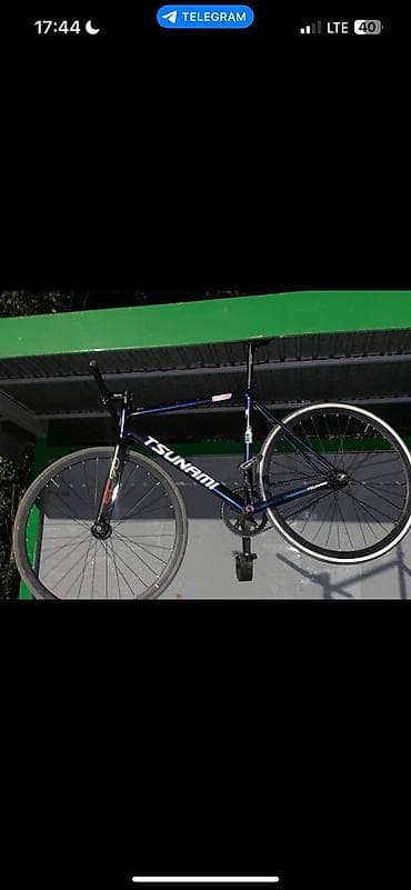 велосипед фикс цунами: Городской велосипед, Tsunami, Рама L (172 - 185 см), Б/у — 1