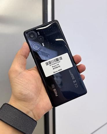Poco F5, Б/у, 256 ГБ, цвет - Черный, 2 SIM