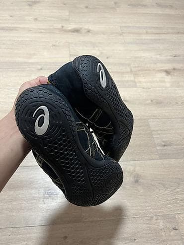 хиджаб бу: Мужские кроссовки, 43, Asics, Б/у, цвет - Черный — 2