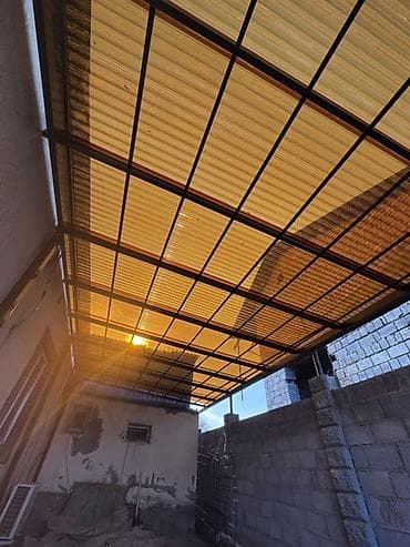 закладка: Навес, Другая форма, Металл, Поликарбонат, Новый, Установка — 7