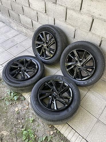Литые Диски R 16 Hyundai, Комплект, отверстий - 5, Б/у — 8