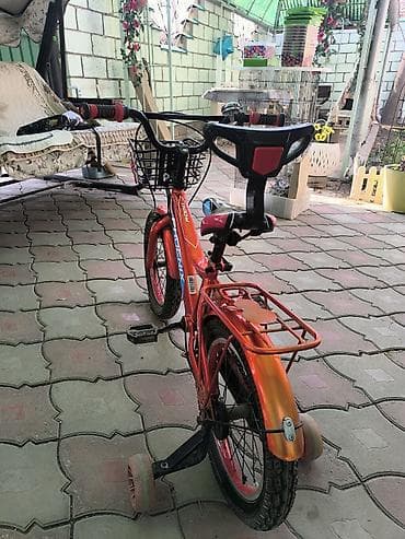 пега: Детский велосипед, 2-колесный, 4 - 6 лет, Для мальчика, Б/у — 3